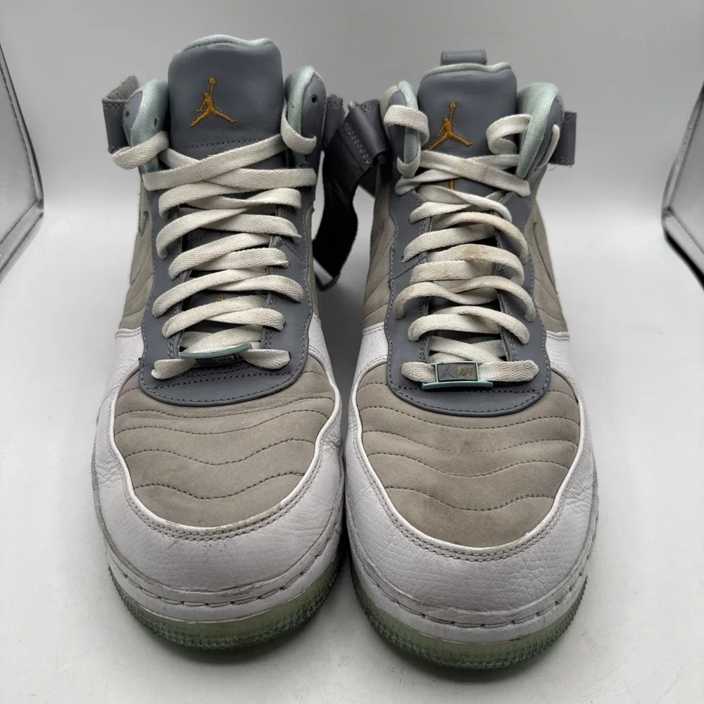 2007 Nike Air Jordan XII AJF12 LS Glacier Ice Shoes Size 12‎ Men 318546-071